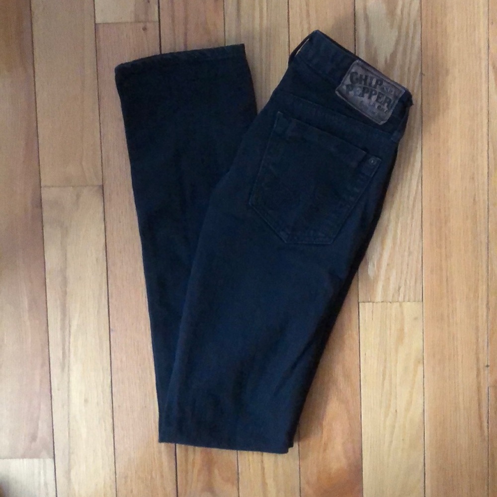 Never Worn! Chip & Pepper “Olson” Black Jeans